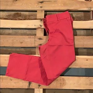 Red loft capris size 10